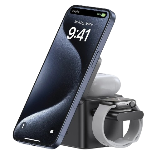 Anker MagGo Magnetic 3-in-1 Wireless Charging Stand