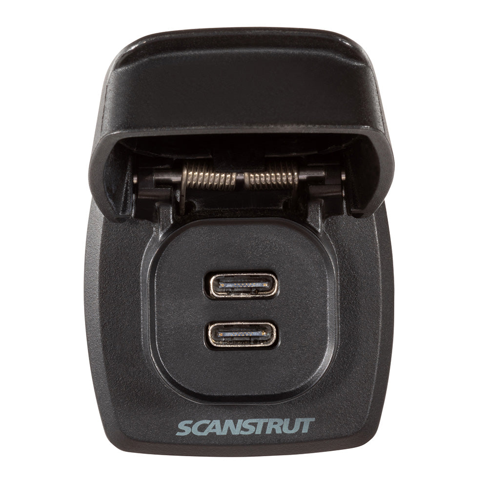 Scanstrut Flip Pro Max - Toma de carga dual USB-C [SC-USB-F3]