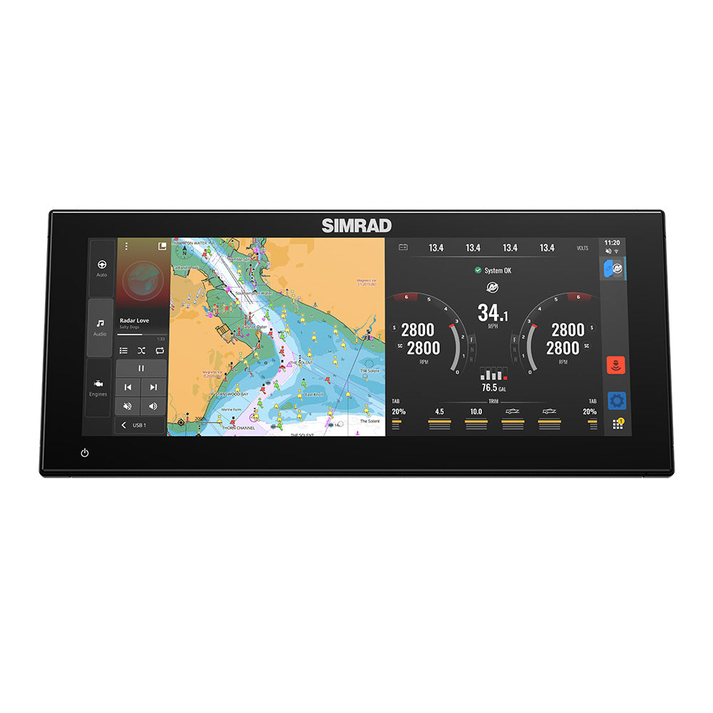 Simrad NSX 3012UW Combo w/Active Imaging&trade; 3-in-1 Transducer