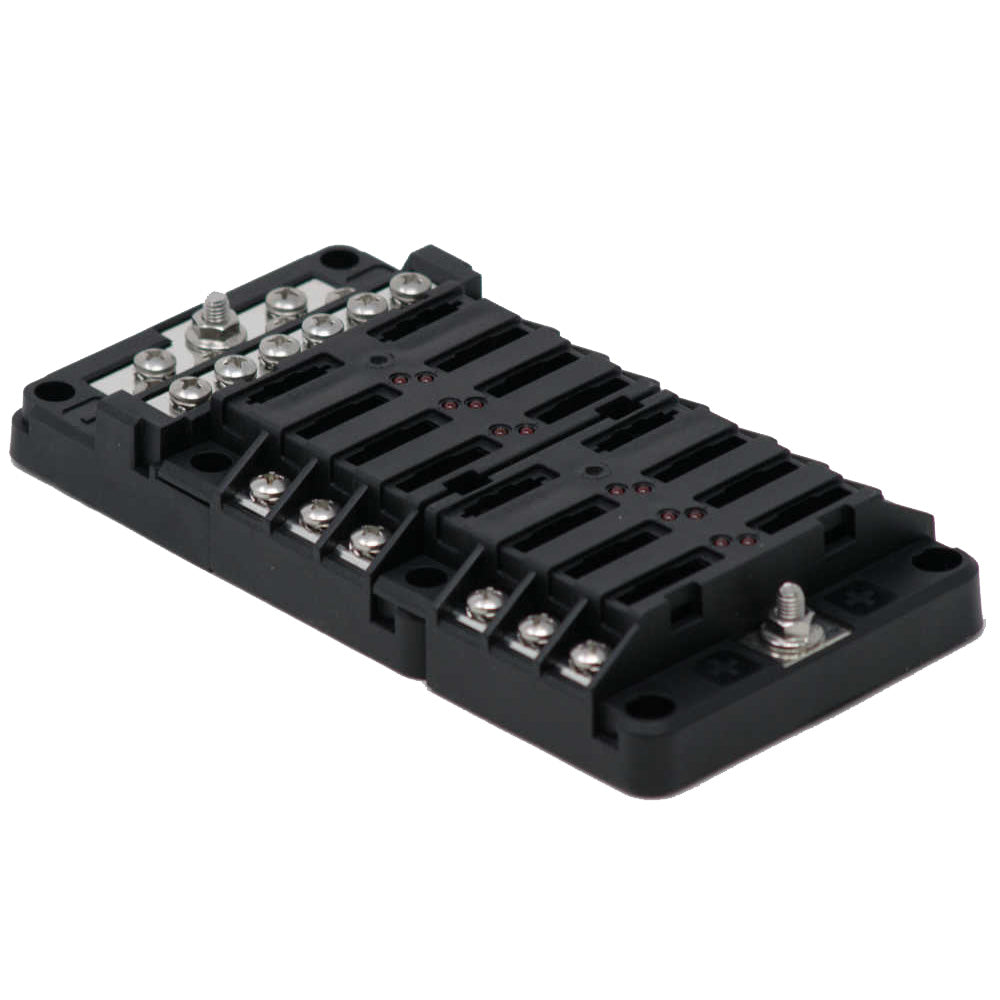 Egis RT Fuse Block 12 Position w/Ground &amp; LED Indication