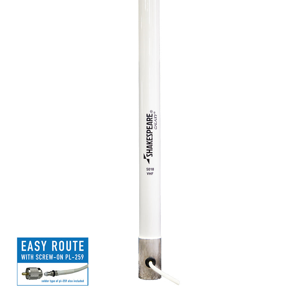 Shakespeare Galaxy 5018 15' 2&rdquo; VHF Antenna - 9dB Gain