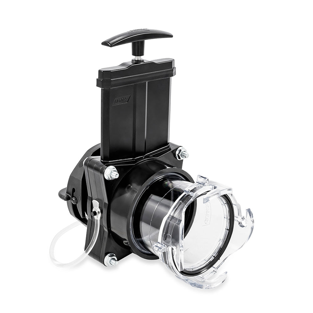 Camco 3" Gate Valve w/3.5" Clear Extension &amp; Cap
