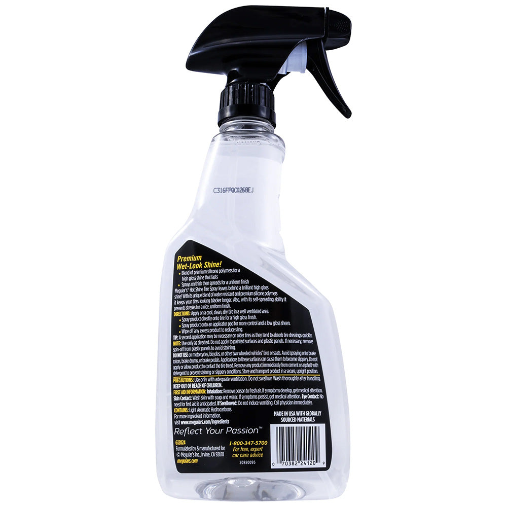 Meguiar's Hot Shine Tire Spray - 24oz [G12024]