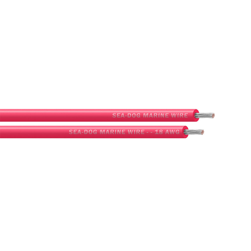 Sea-Dog 18 AWG Pink Primary Wire - 100' [8018092]