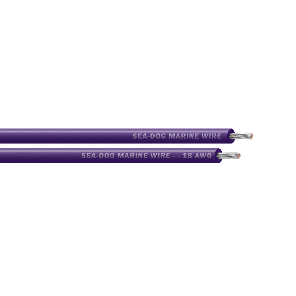 Sea-Dog 18 AWG Purple Primary Wire - 100' [8018102]