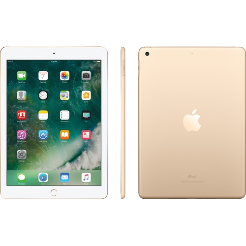Apple iPad 5th Gen, 9.7 Inch Display, 32GB, WiFi Only (Gold)