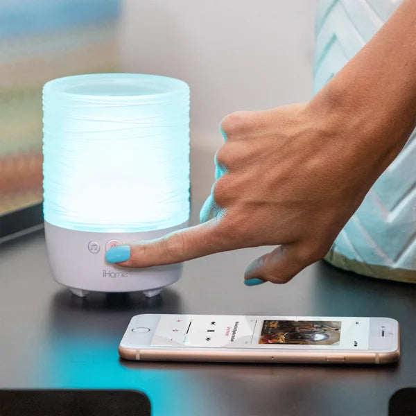 iHome Zenergy Candle – Portable Meditative Light & Bluetooth Speaker