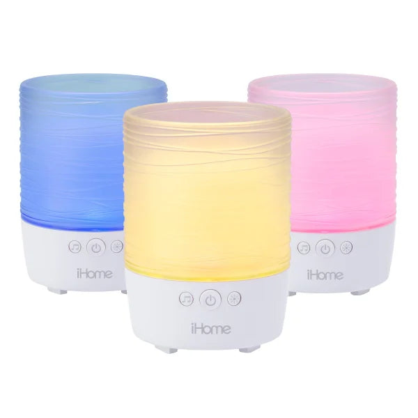 iHome Zenergy Candle – Portable Meditative Light & Bluetooth Speaker