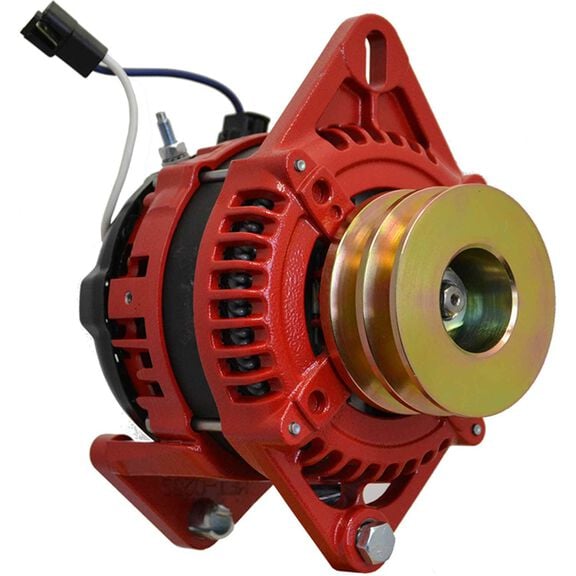 Balmar Alternator 170 AMP Kit 12V 4" Dual Foot Saddle K6 Pulley Regulator  Temp Sensor [XT-DF4-170-K6-KIT]