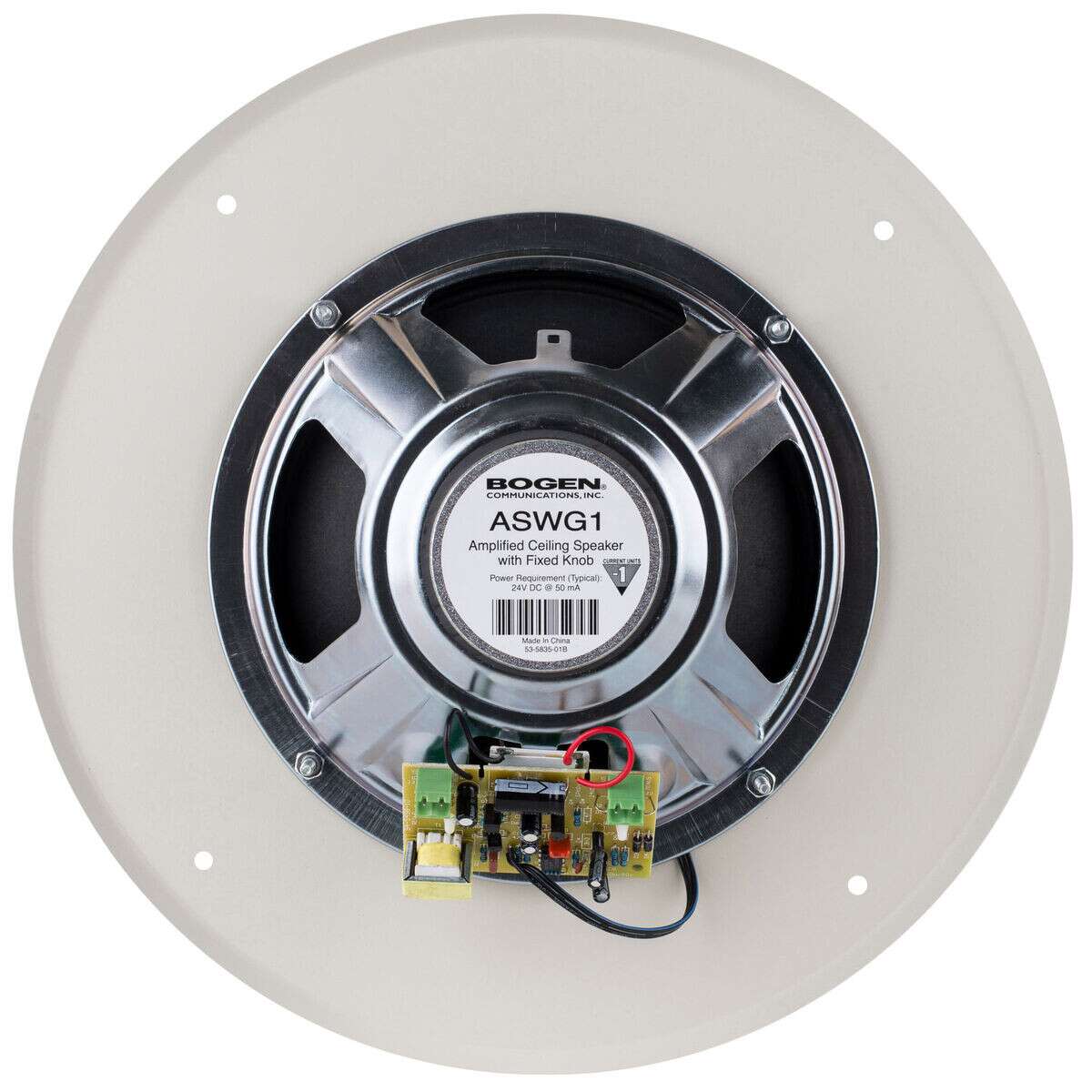 Haut-parleur amplifié avec contrôle de volume fixe