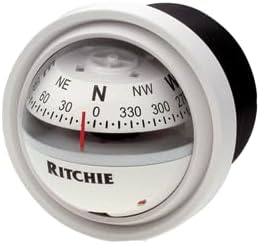 Ritchie V-57W.2 Explorer Compass - Dash Mount - White [V-57W.2]