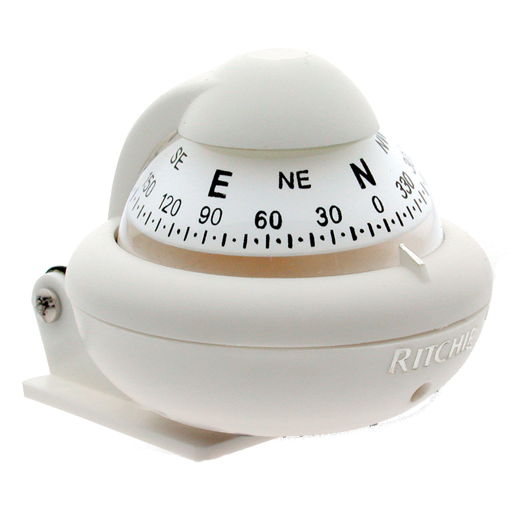 Ritchie X-10W-M Ritchiesport Compass Bracket Mount - White