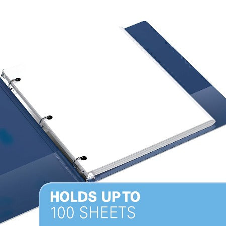 Premium Economy, Round Ring, Binder, 6 Pack (5/8")