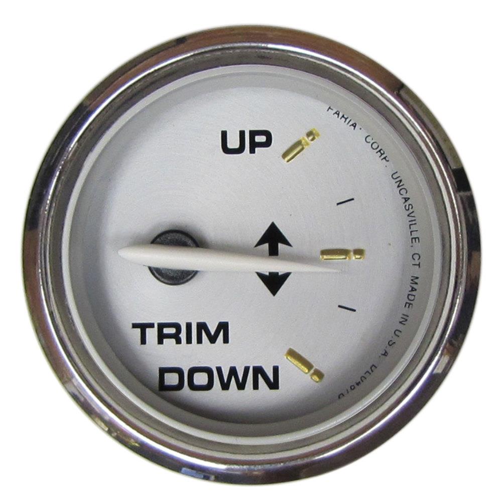 Faria Kronos 2" Trim Gauge (Mercury / Mariner / Mercruiser / Volvo DP / Yamaha-2001 and newer) [19005]