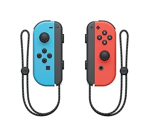 Nintendo Switch OLED Model w/ White Joy-Con - Neon Red & Neon Blue