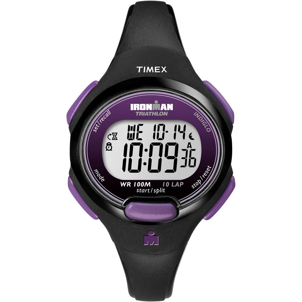 Timex Ironman 10-Lap Mid Size Black/Purple