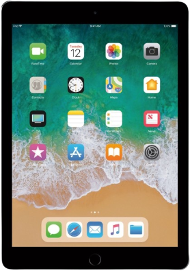 Apple iPad 5th Gen - 9.7", 128GB, WiFi Tablet (Space Gray)