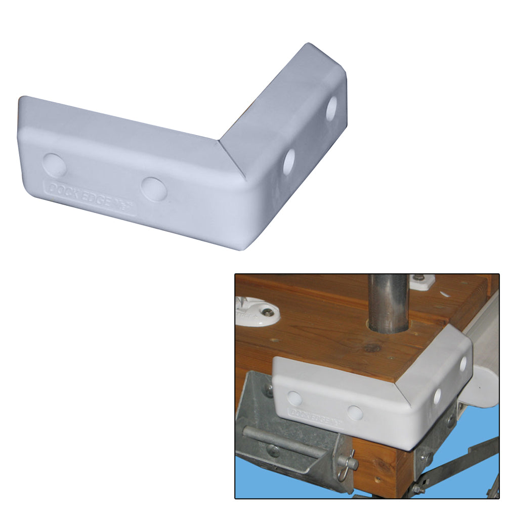 Dock Edge Protect Corner HD 16" PVC Dock Bumper [DE1059F]