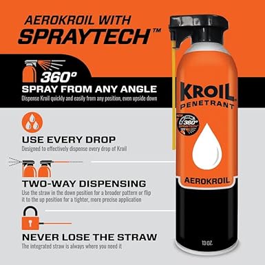 Kroil Original Penetrant - Aerosol - 13oz Can - Aerokroil Formula w/SprayTech [KS132ST]