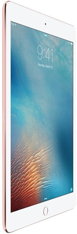 Apple iPad Pro - 9.7", 128GB, WiFi+Cellular Tablet (Rose Gold)