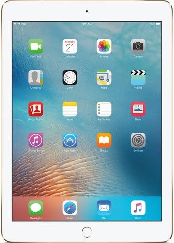Apple iPad Pro - 9.7", 128GB, WiFi+Cellular Tablet (Gold)