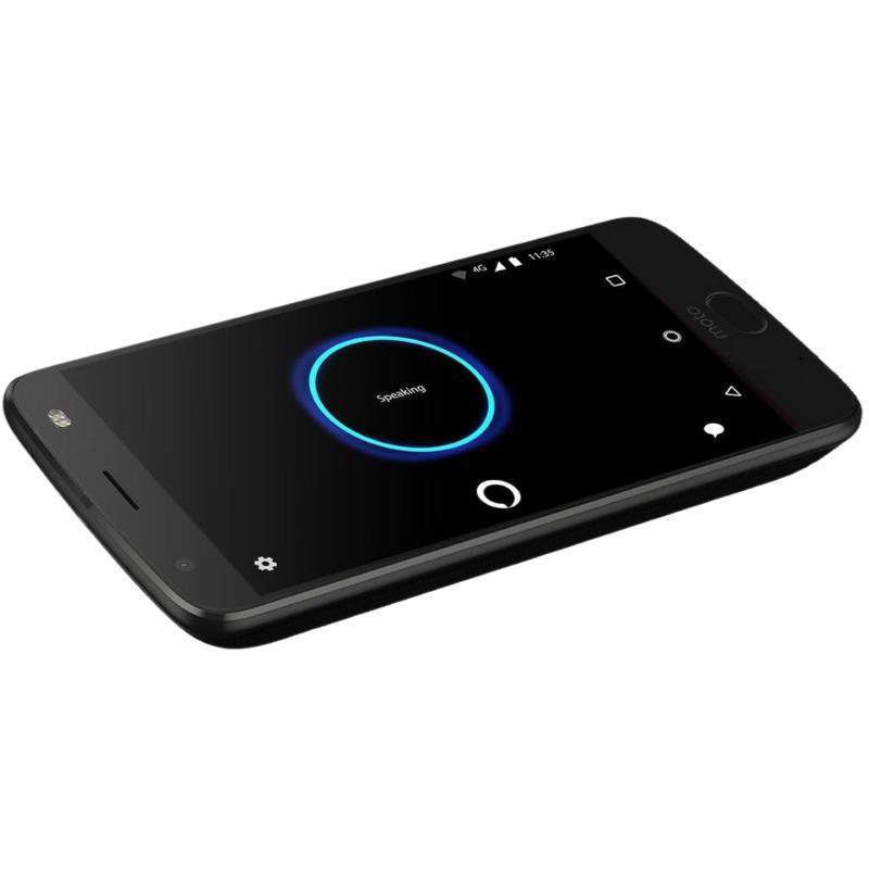 Motorola Moto Z2 Play – 32GB GSM Unlocked (Lunar Gray) | Moto Bluetooth Speaker with Alexa