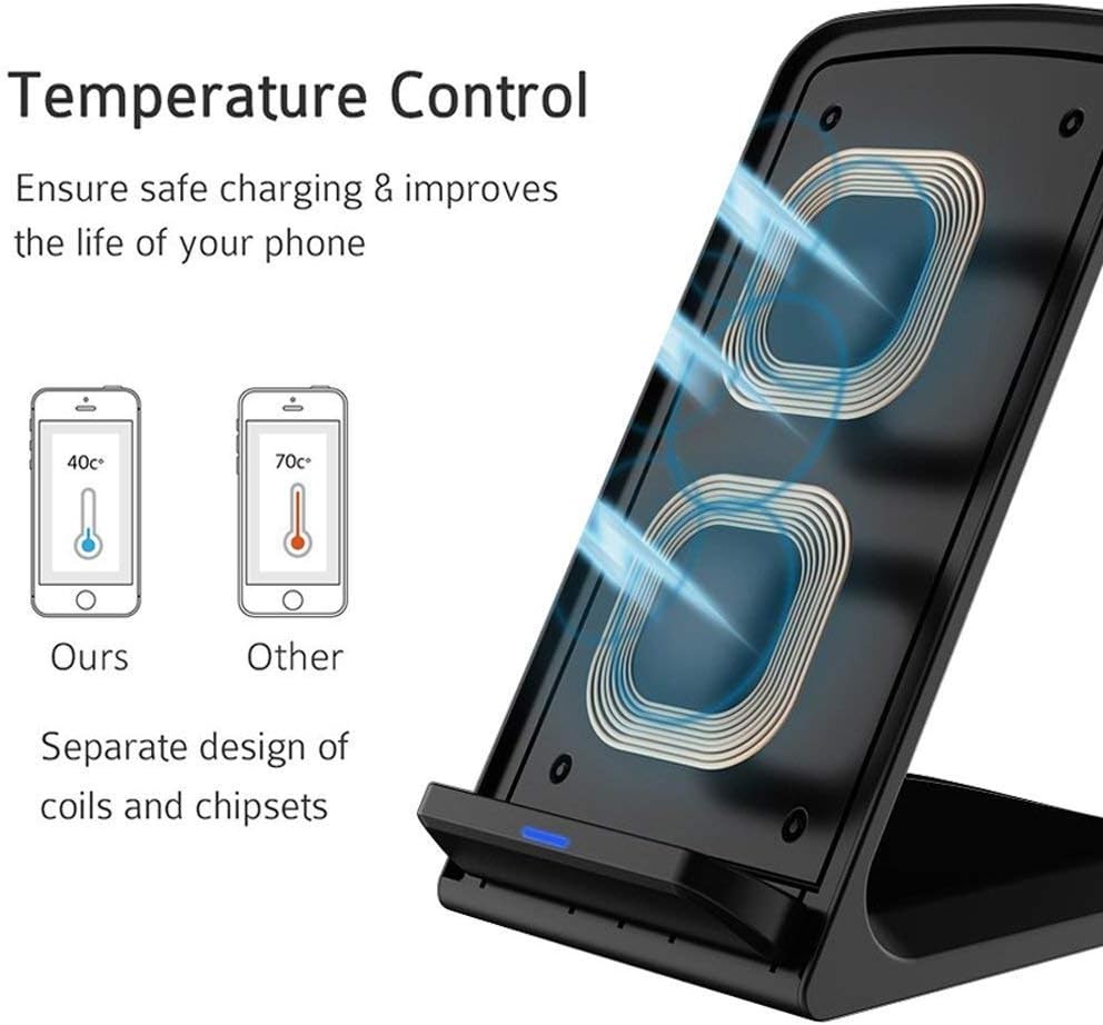 Wireless Fast Charger Charging Pad Stand Dock