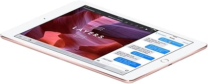 Apple iPad Pro - 9.7", 128GB, WiFi+Cellular Tablet (Rose Gold)