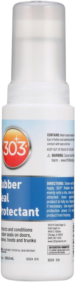 303 Rubber Seal Protectant - 3.4oz *Case of 12* [30324CASE]