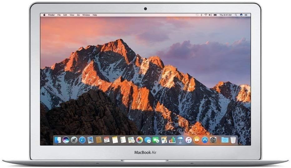 Apple MacBook Air 13 Inch, Core i5 1.8GHz, 8GB RAM, 480GB SSD (Silver) -Monterey