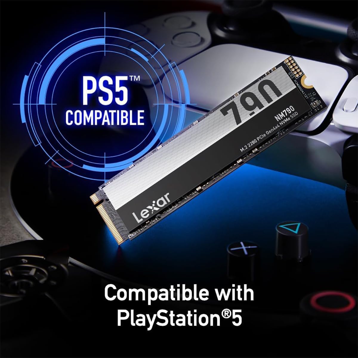 Lexar 4TB NM790 M.2 2280 PCIe 4.0 SSD