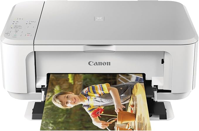 Canon PIXMA MG3620 Wireless All-in-One Color Inkjet Printer (White)