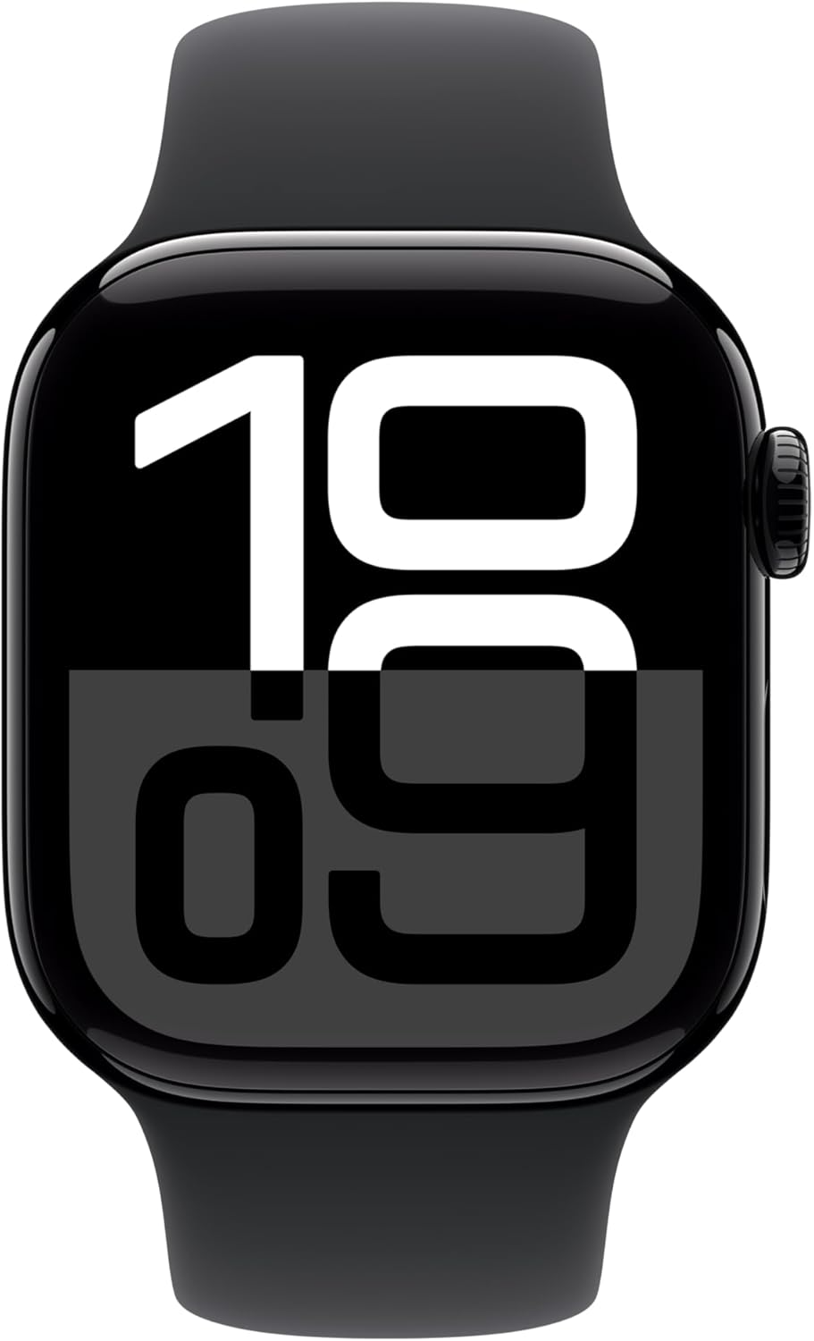 Apple Watch Series 10 (GPS) 42mm Sport Band (Black)