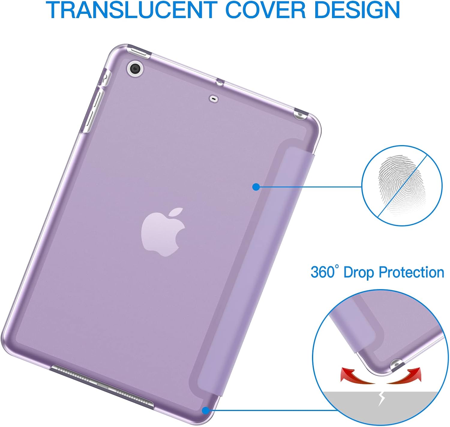 Apple iPad mini Smart Cover, (4th Generation) (Lilac)