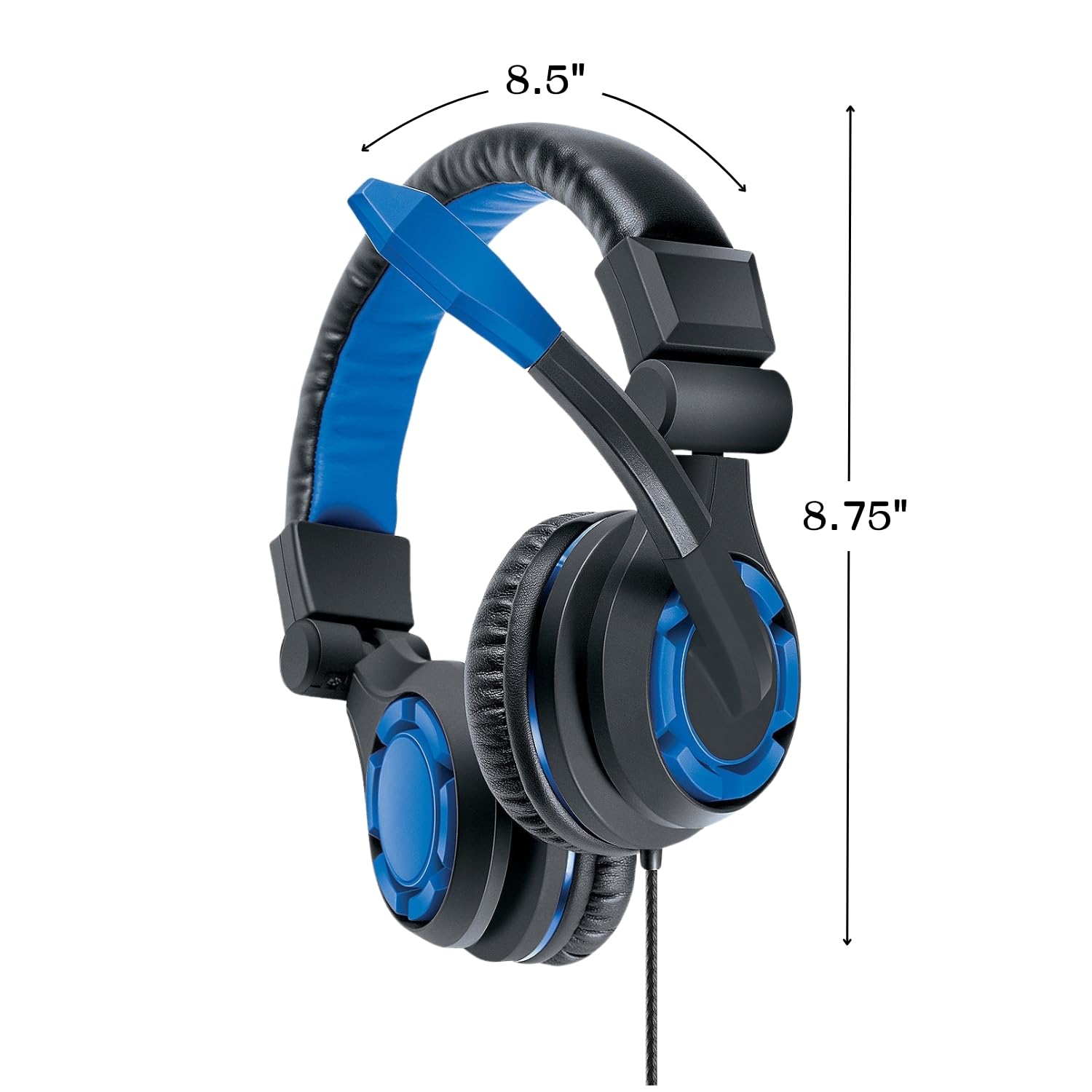 DreamGEAR GRX-340 Advance wired gaming Headset (Blue)