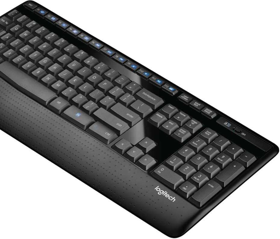 Logitech K345 Wireless Keyboard - Full-Sized Keyboard
