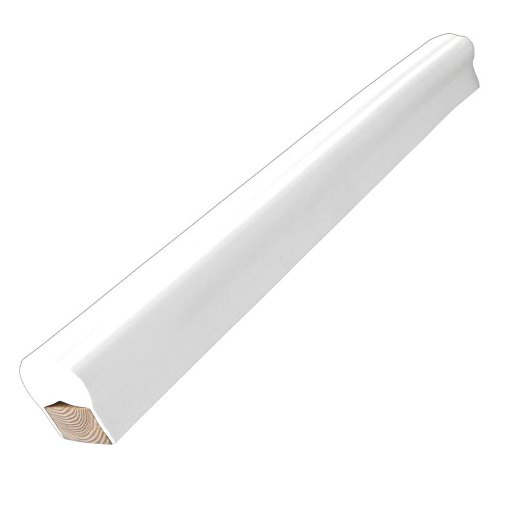 Dock Edge Piling Post Bumper - One End Capped - 6' - White [DE1022F]