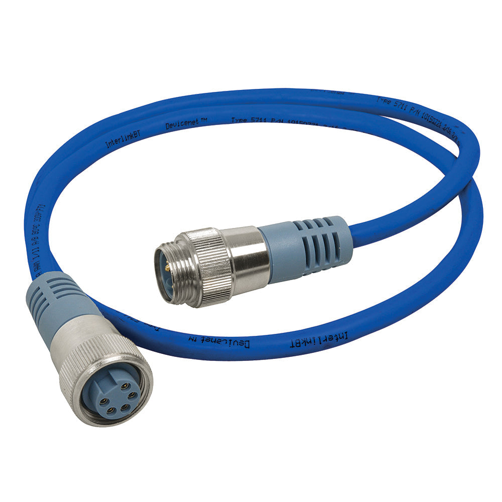 Maretron Mini Double-Ended  Cordset M To F 5M Blue