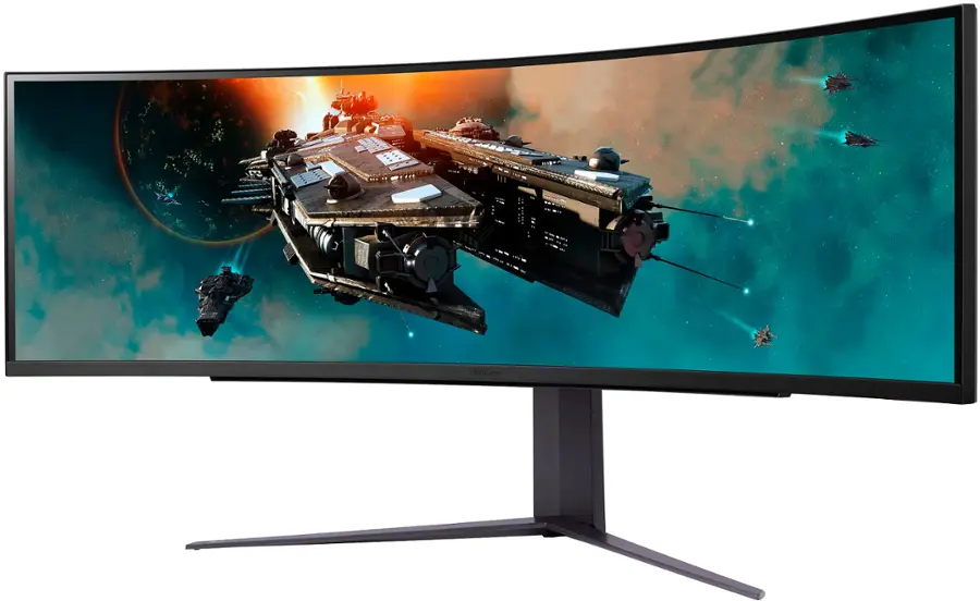 LG UltraGear 49 Inch Ultrawide DQHD Curved Gaming Monitor - 5120 x 1440