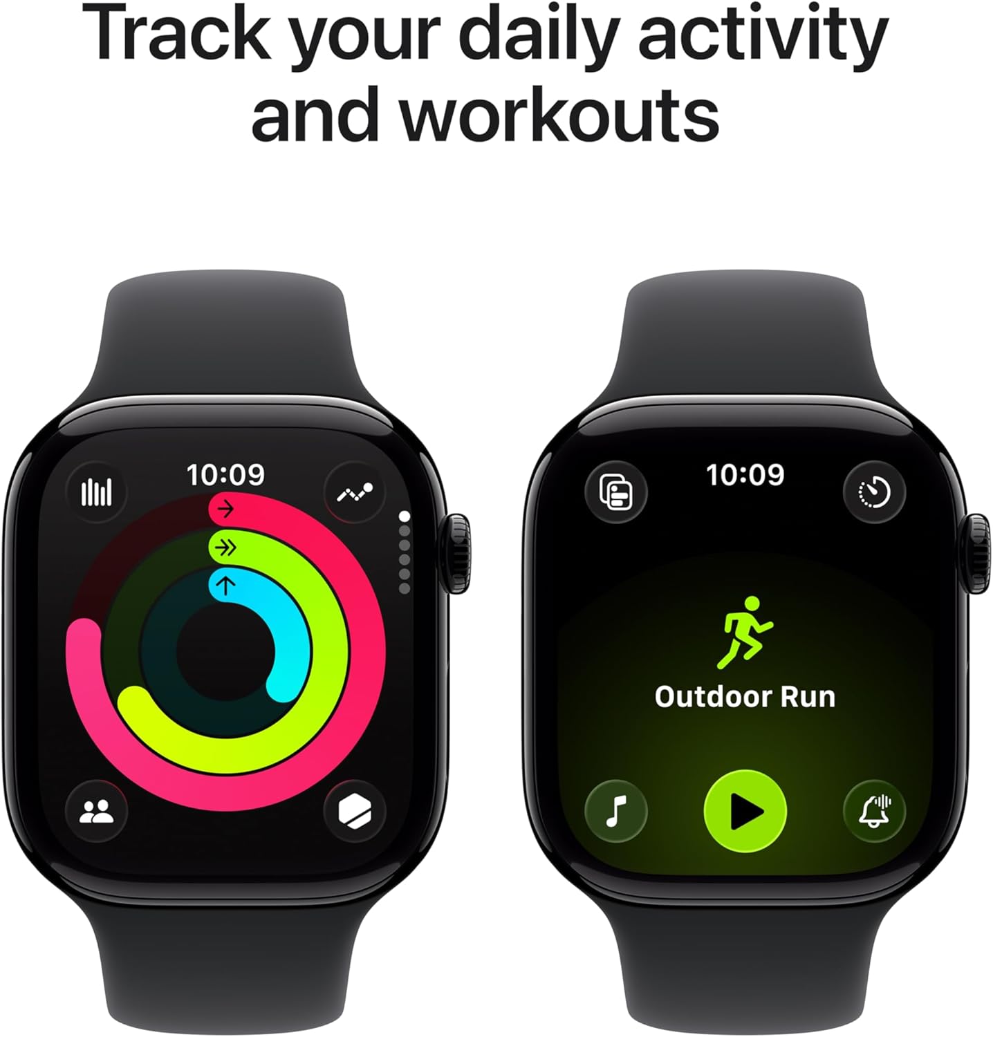 Apple Watch Series 11 46mm Aluminum Cellular - Black