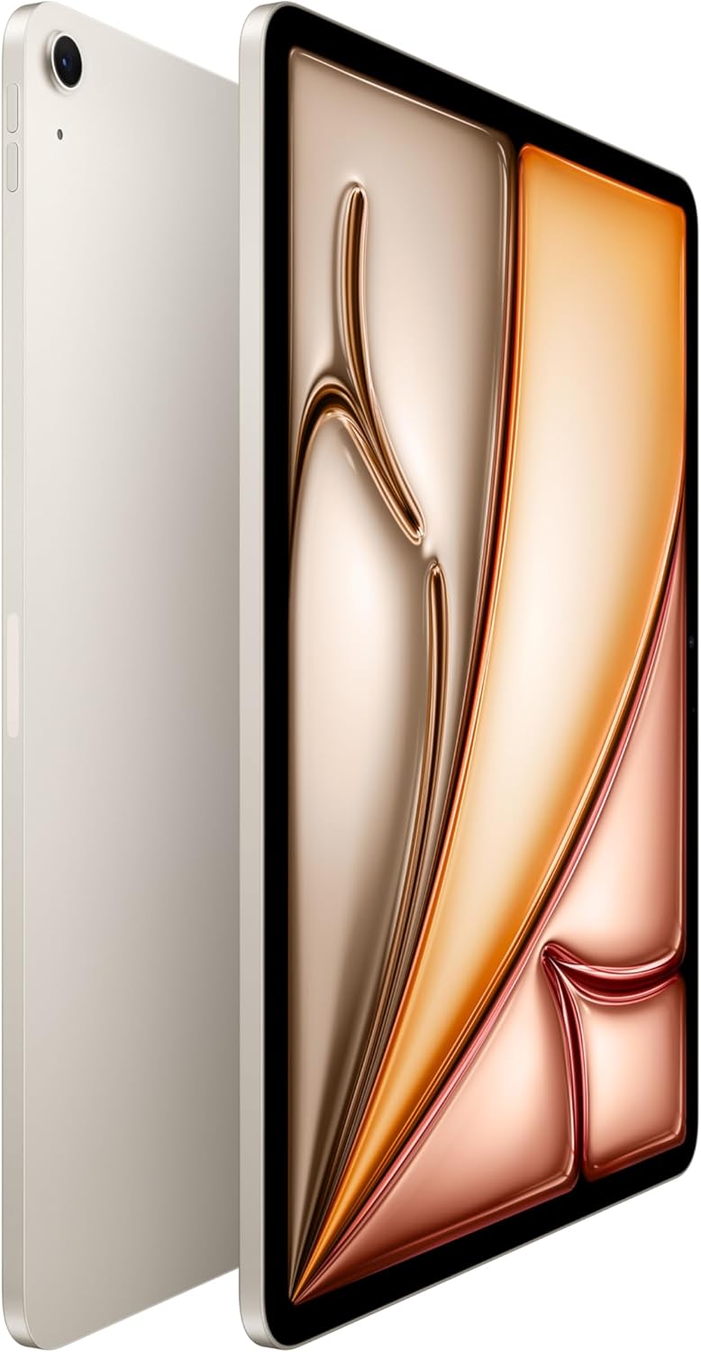 Apple iPad Air 7 13" Display 256GB Storage WiFi Only 4CNQ4LL/A - Starlight