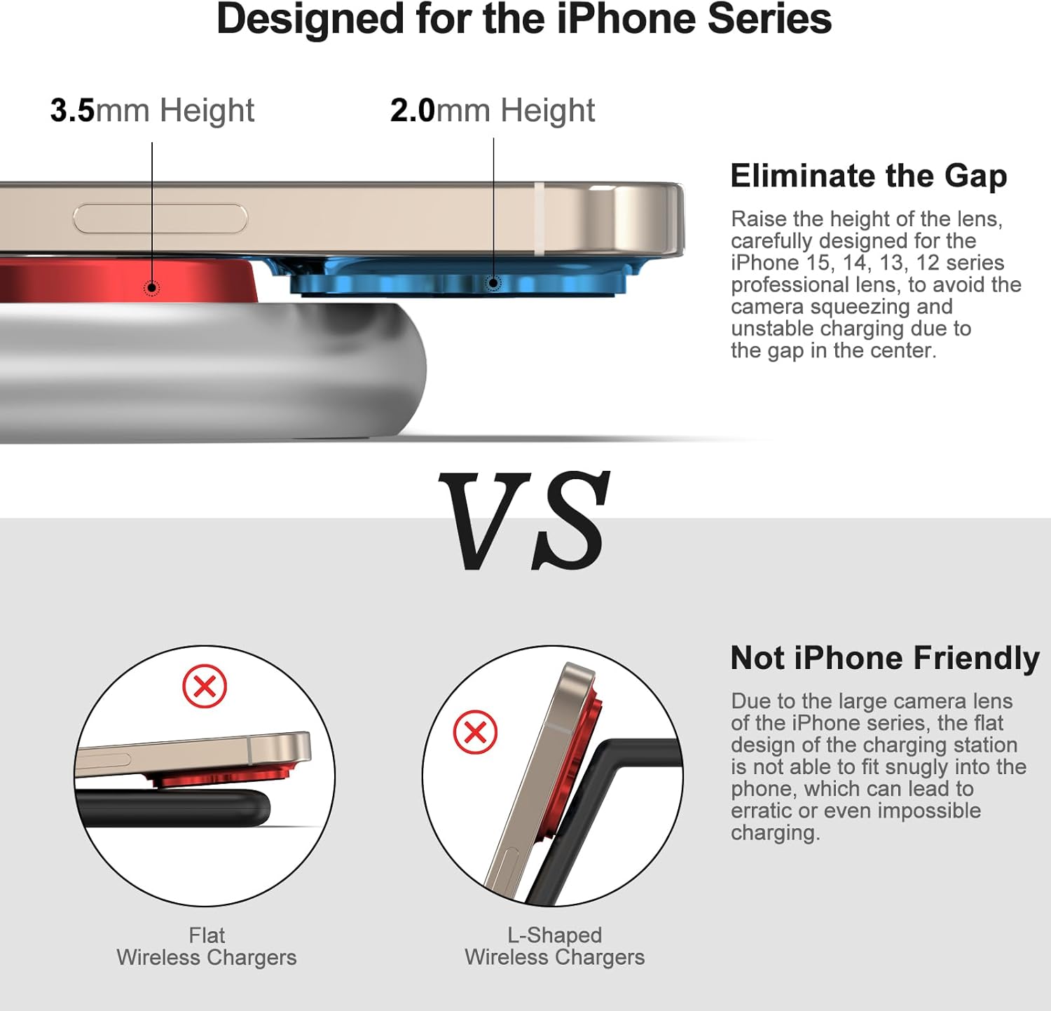 3-in-1 Magnetic Wireless Charging Station – Fast MagSafe Charger Stand for iPhone, Apple Watch & AirPods (White)