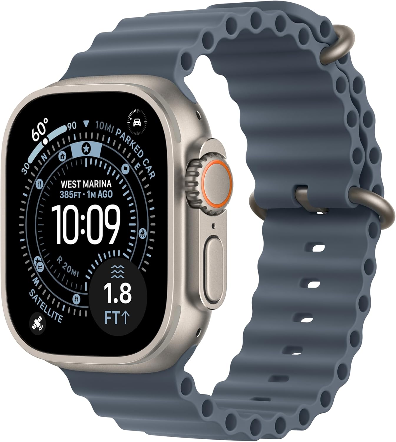 Apple Watch Ultra 3 49mm Titanium Cellular - Natural Titanium