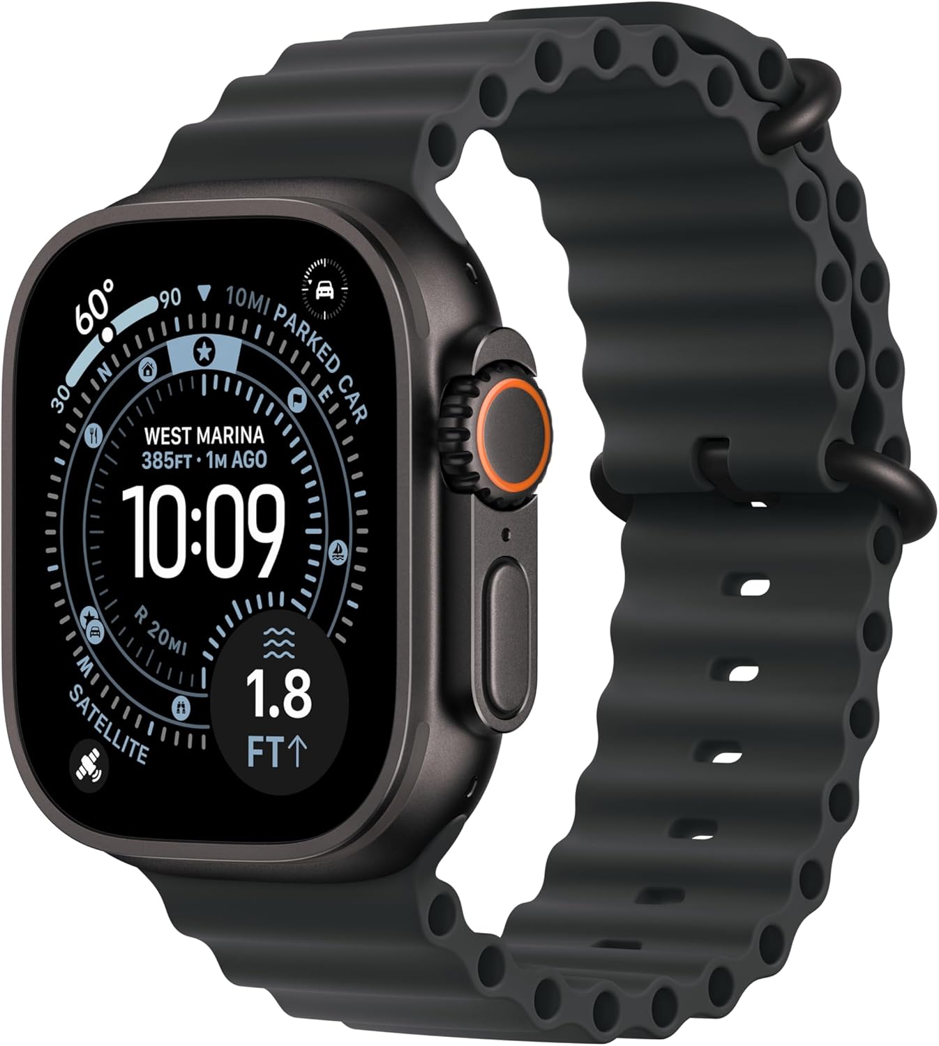 Apple Watch Ultra 3 49mm Titanium Cellular - Black Titanium