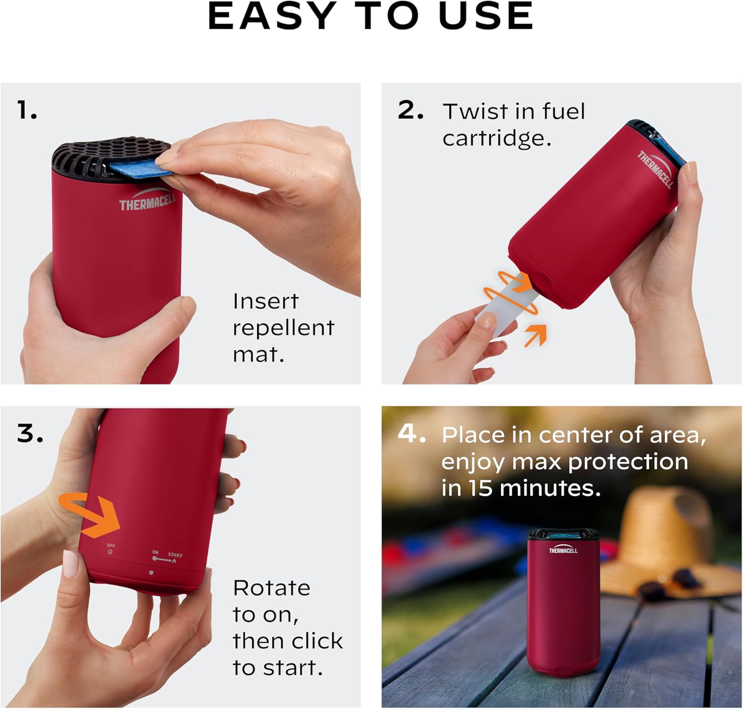 Thermacell Patio Shield Mosquito Protection