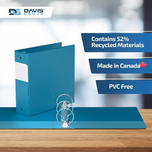 Easyview Premium Round Ring Customizable View Binder (6 Pack)