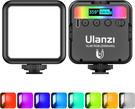 Ulanzi VL49 RGB Mini LED Light