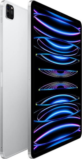 Apple iPad Pro 6th Gen - 12.9" Display, 256GB, WiFi+Cellular Tablet (Silver)