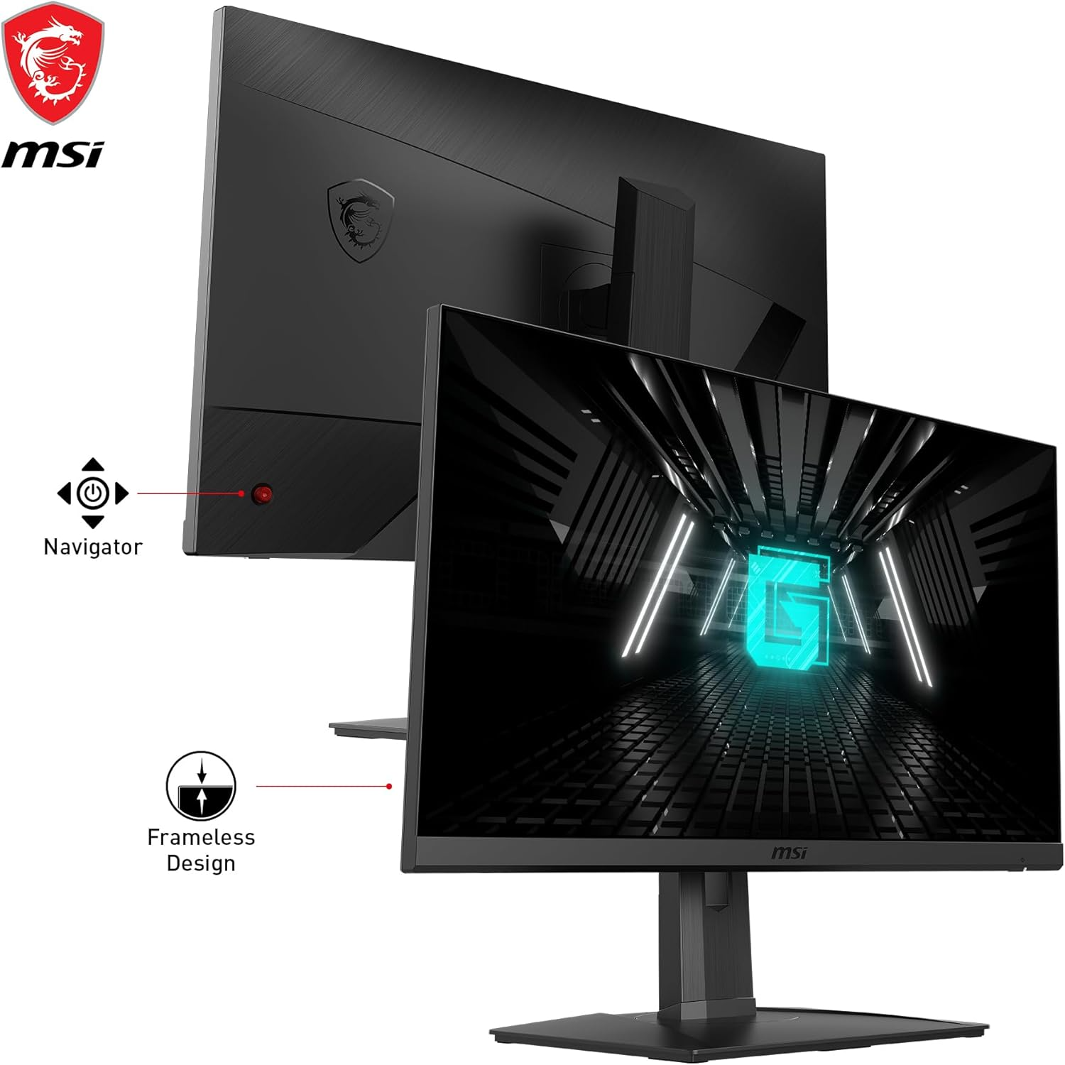 MSI 27 Inch WQHD IPS Nvidia G-Sync Gaming Monitor - 2560 x 1440