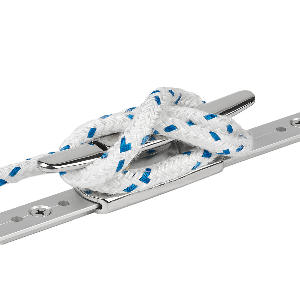 Calzo/taca para riel medio Schaefer de acero inoxidable - 1" [70-74]